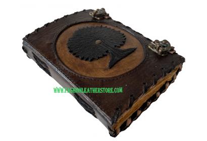 Tree Of Life Journal, Mindfulness Journal Tree Of Life Embossed Leather Journal 